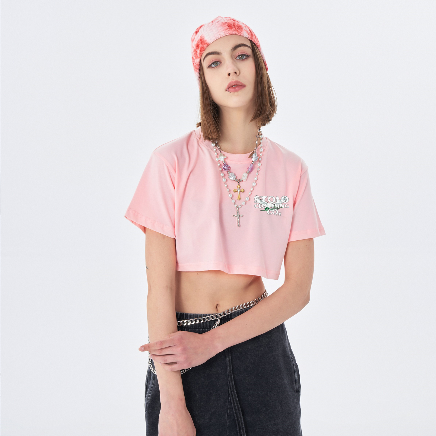 Stolo Clothing Co Birdies Crop Tee