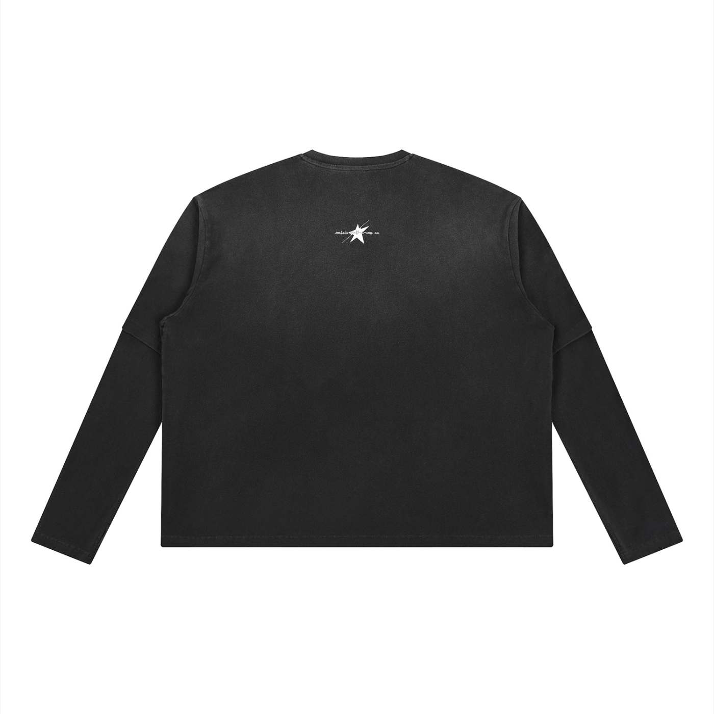 Stolo Clothing Co PREYING NUN Vintage Wash Double Layered Tee (250GSM)