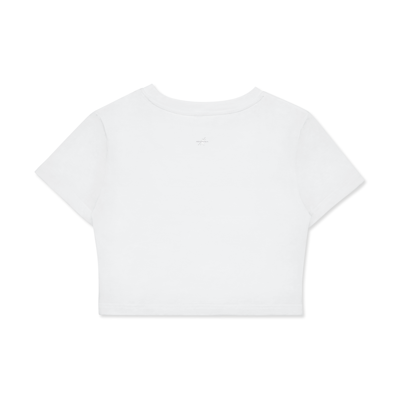 Stolo Clothing Co Double SMILE Fitted Crop Tee