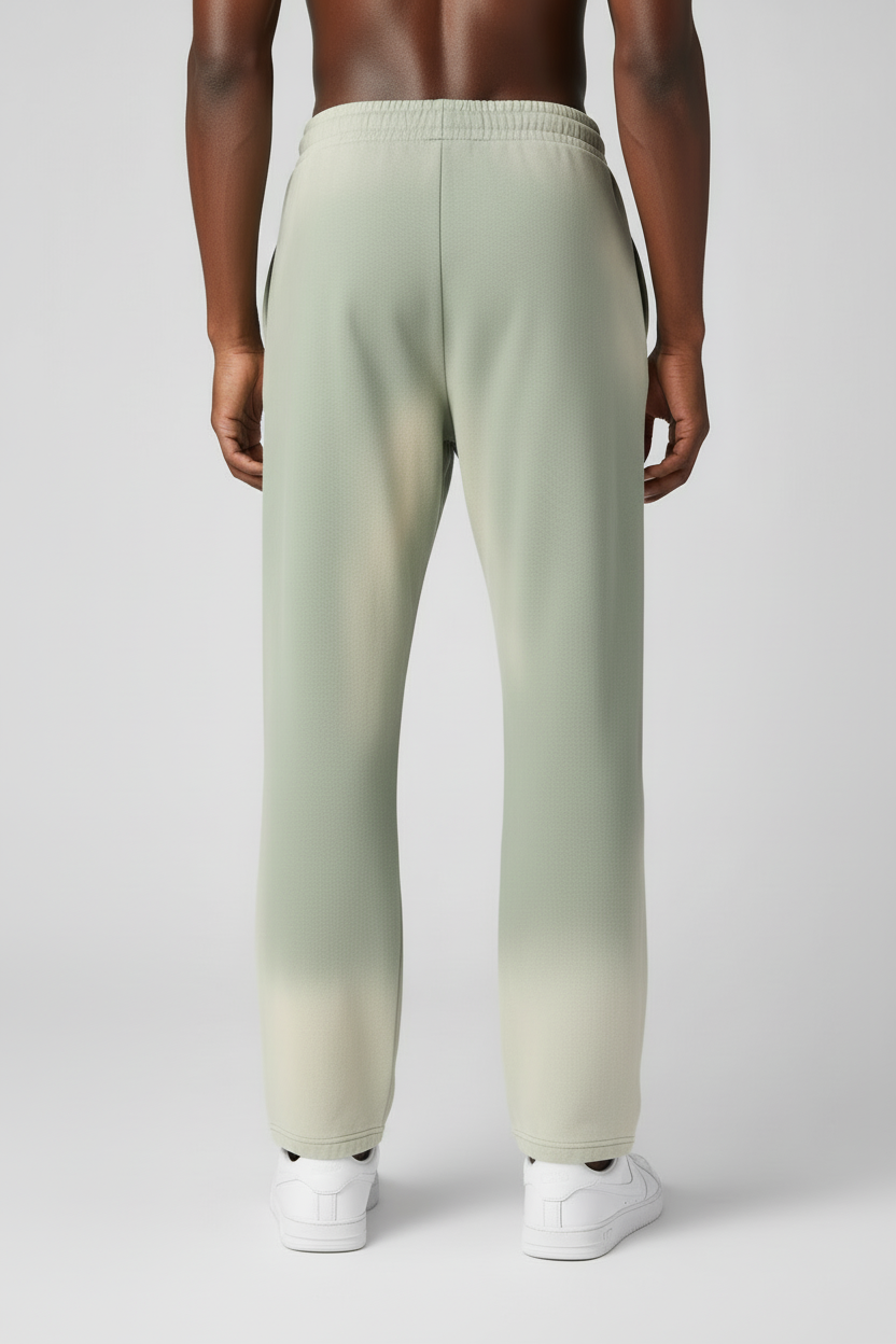 Stolo Clothing Co STARCHILD Sun Faded Raw Edge Straight-Leg Sweatpants