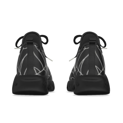 Stolo Clothing Co WEB LIFE STEPPERS Light Active Shoes [ BLACK ]