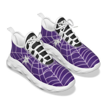 Stolo Clothing Co WEB LIFE STEPPERS Light Active Shoes  [ PURPLE ]