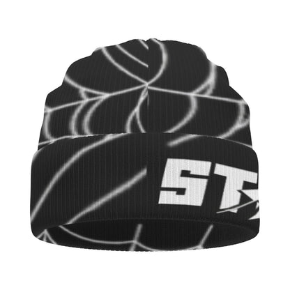 Stolo Clothing Co Web Life Knitted Beanie [ BLACK ]