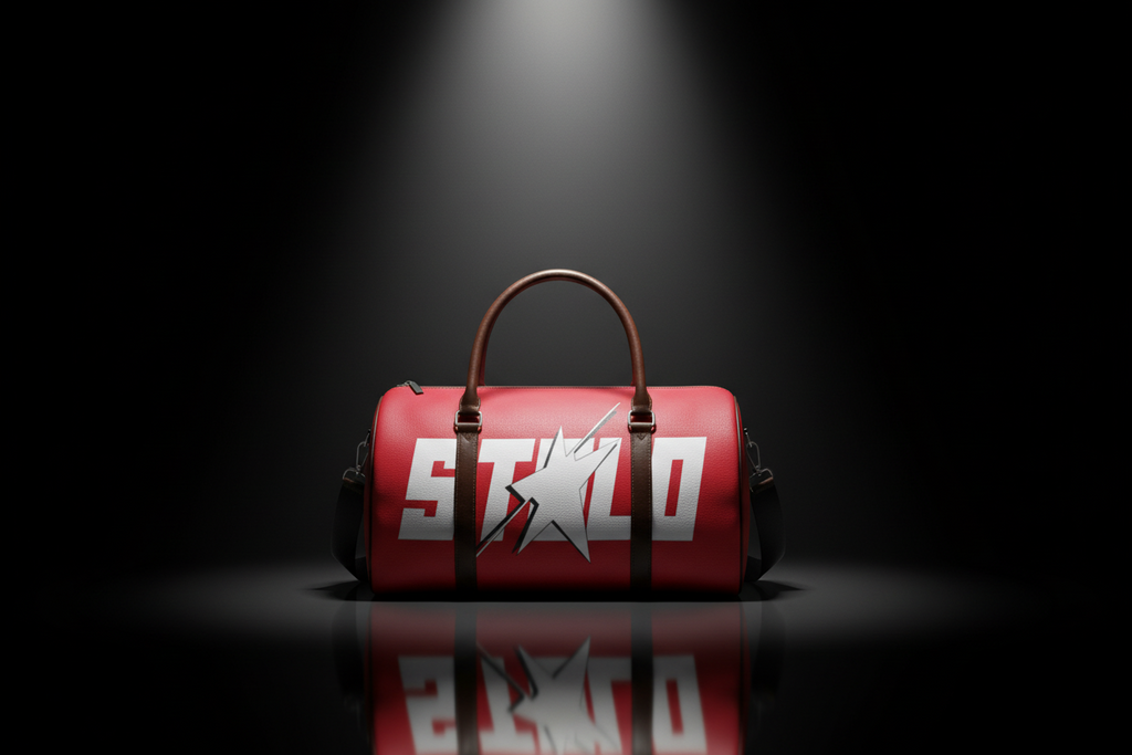 Stolo Clothing Co STARCHILD Red Duffle Bag
