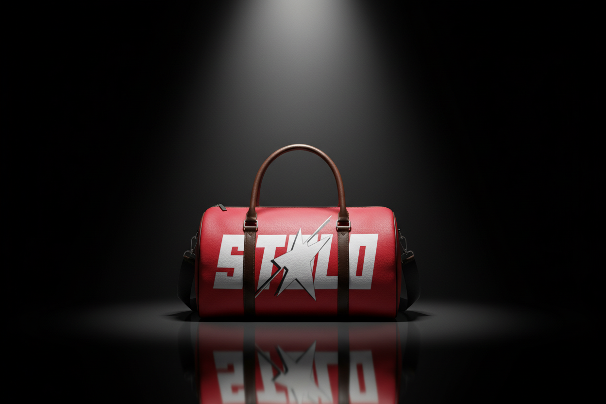 Stolo Clothing Co STARCHILD Red Duffle Bag