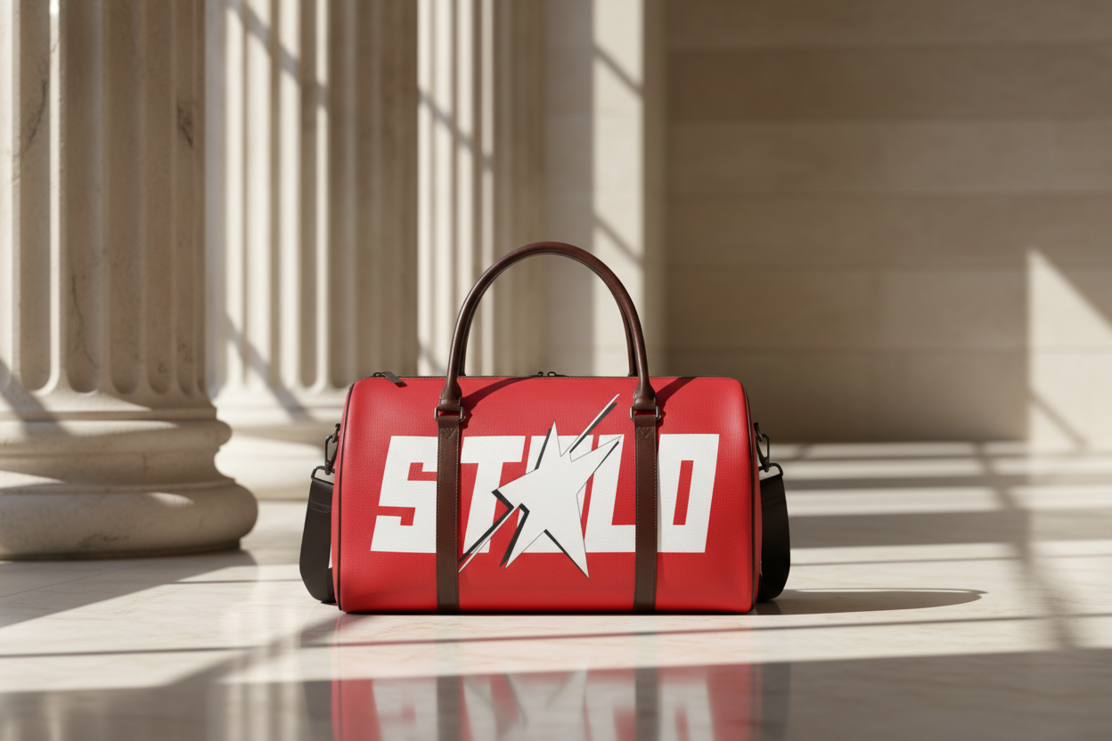Stolo Clothing Co STARCHILD Red Duffle Bag