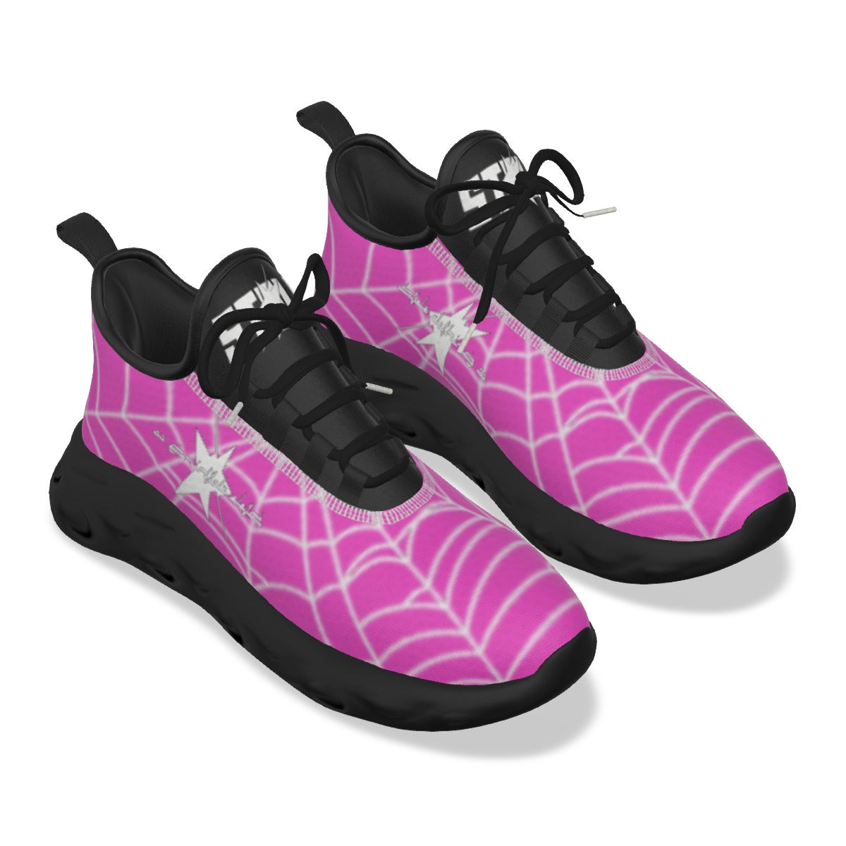 Stolo Clothing Co WEB LIFE STEPPERS Light Active Shoes [ PINK ]