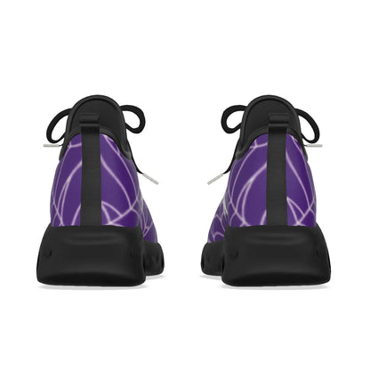 Stolo Clothing Co WEB LIFE STEPPERS Light Active Shoes  [ PURPLE ]