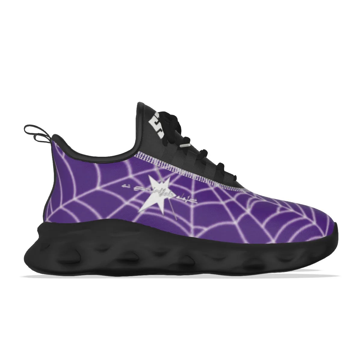 Stolo Clothing Co WEB LIFE STEPPERS Light Active Shoes  [ PURPLE ]