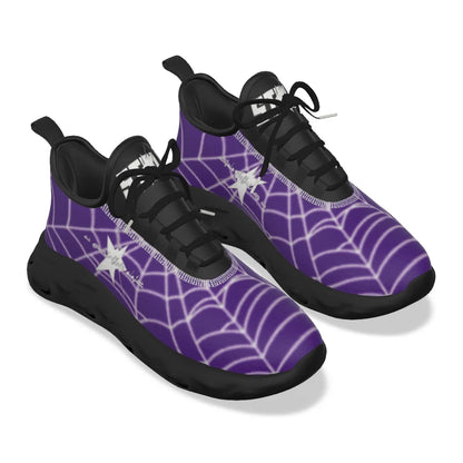 Stolo Clothing Co WEB LIFE STEPPERS Light Active Shoes  [ PURPLE ]