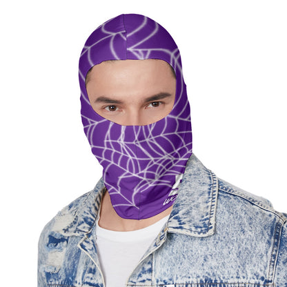 Stolo Clothing Co Web Life Balaclava Face Mask [ PURPLE ]