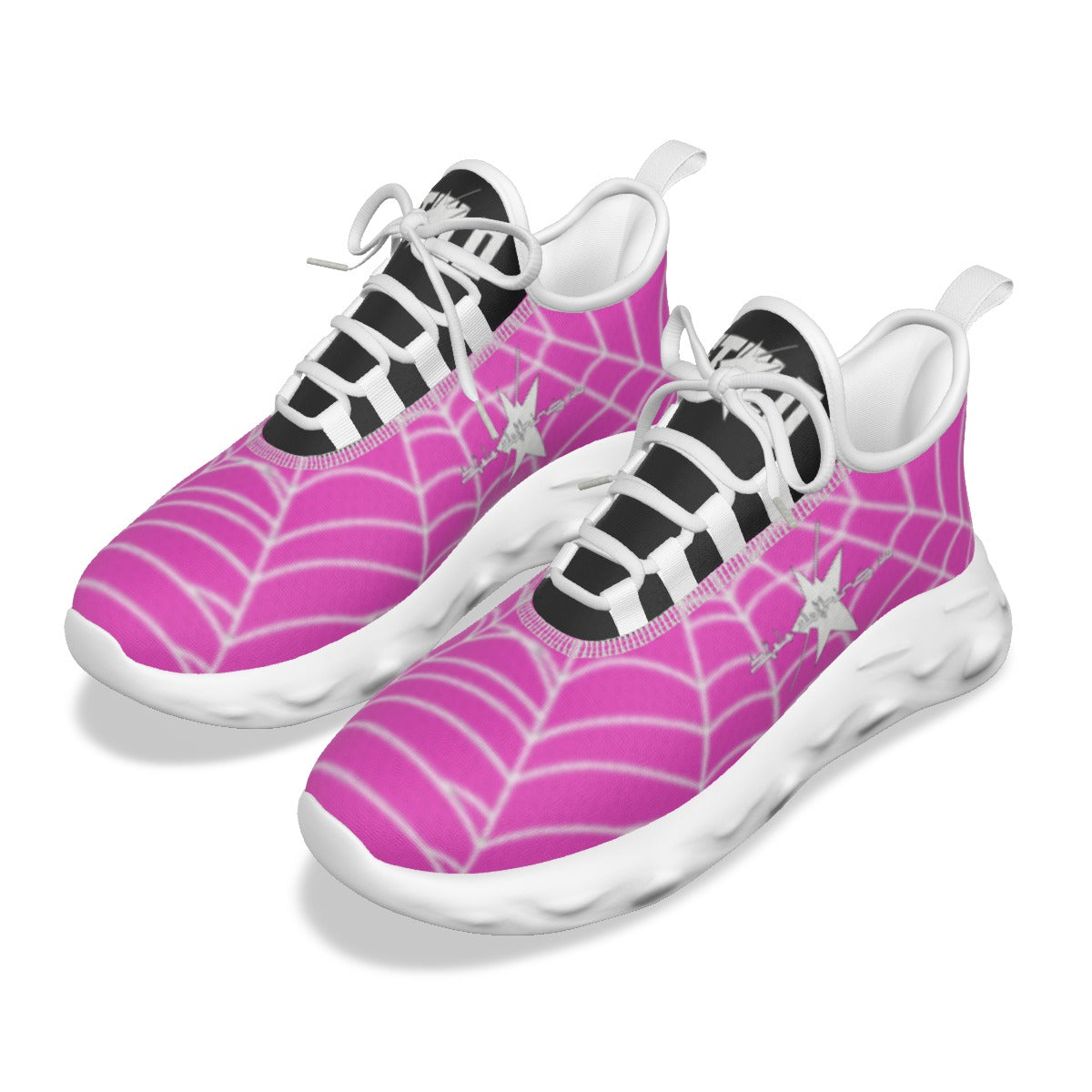 Stolo Clothing Co WEB LIFE STEPPERS Light Active Shoes [ PINK ]