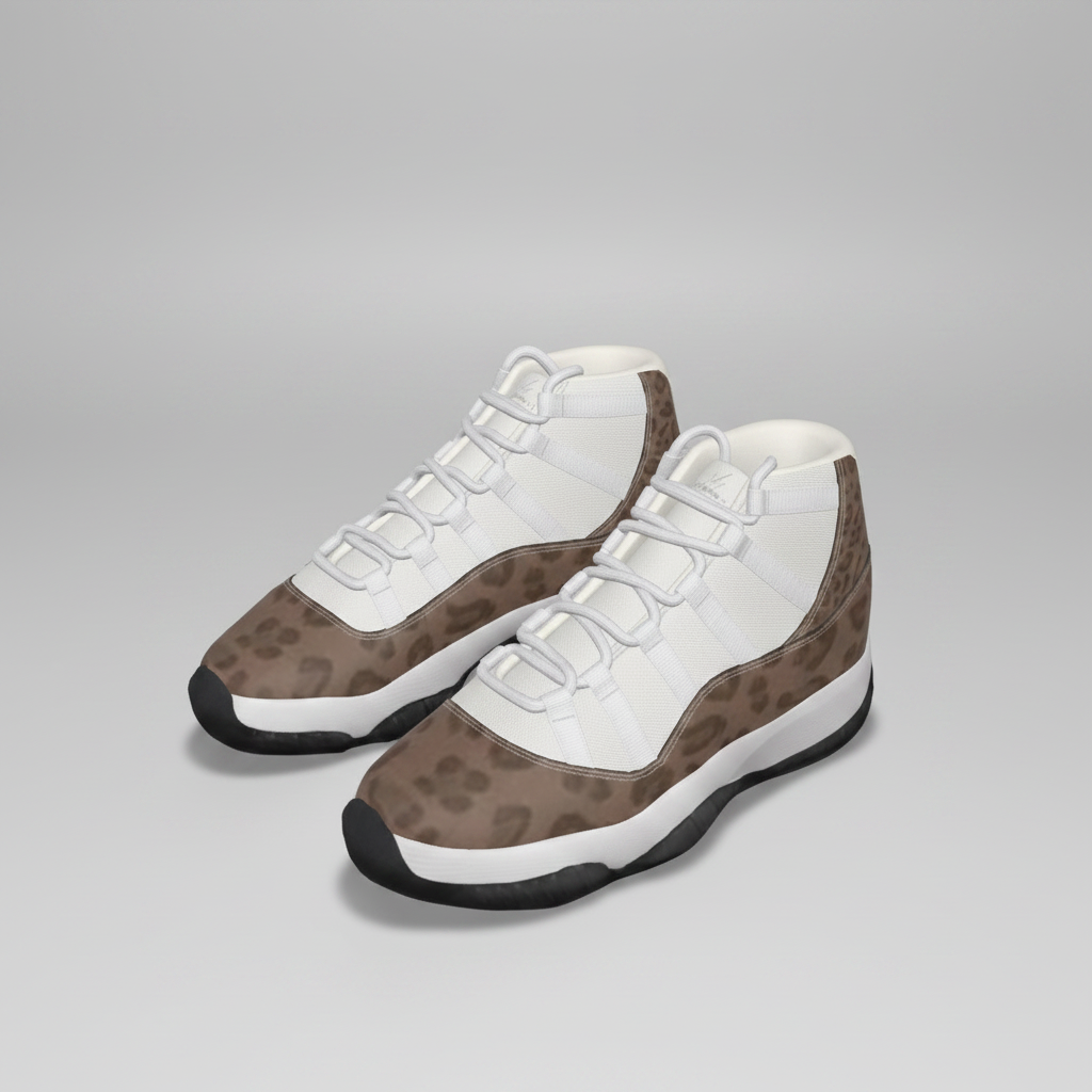 Stolo Clothing Co ELEVATE- LEOPARD PRINT High Top Steppers