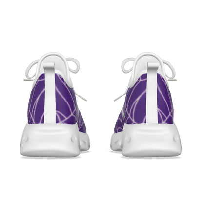 Stolo Clothing Co WEB LIFE STEPPERS Light Active Shoes  [ PURPLE ]