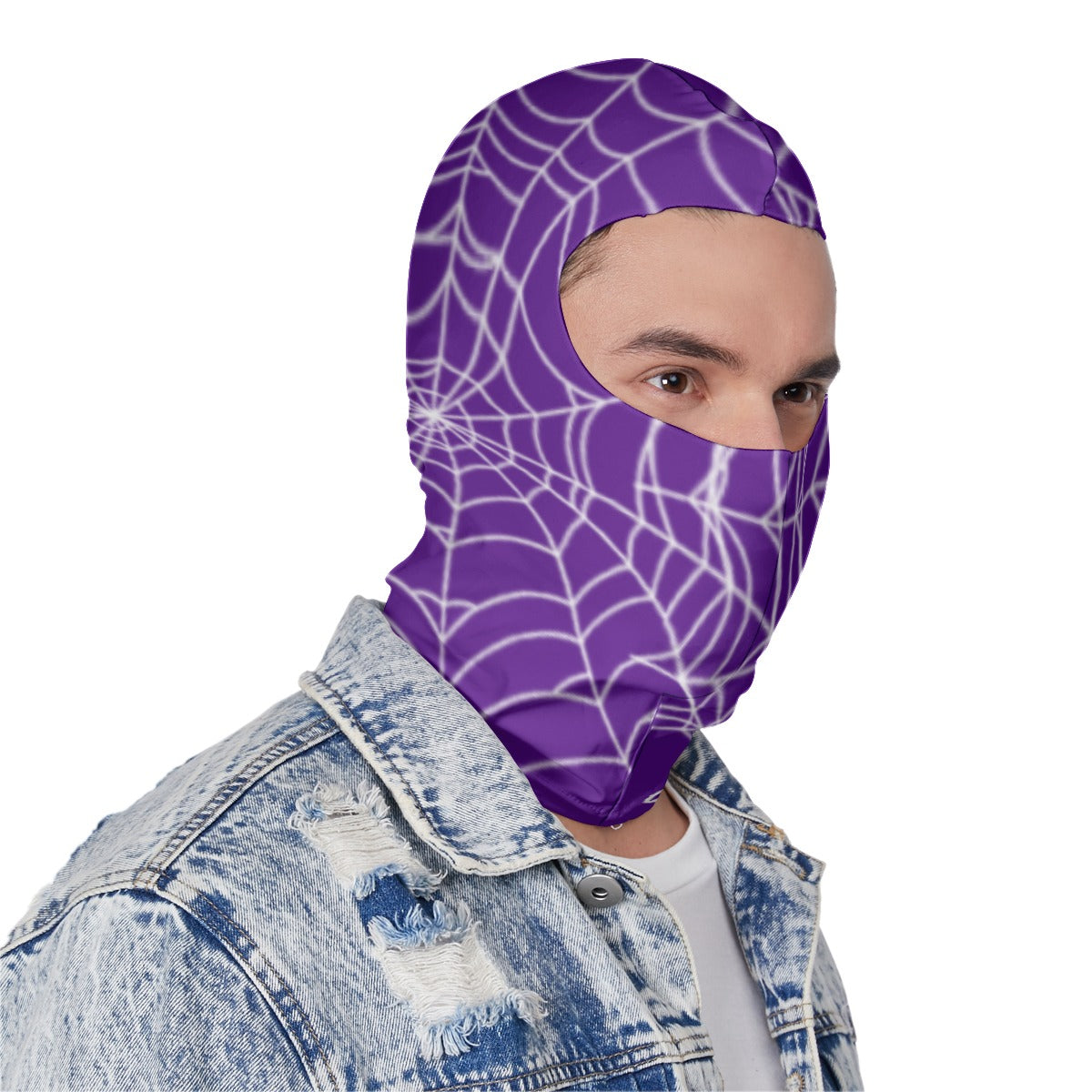 Stolo Clothing Co Web Life Balaclava Face Mask [ PURPLE ]