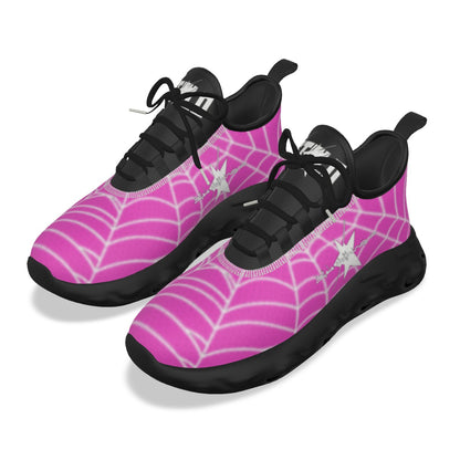 Stolo Clothing Co WEB LIFE STEPPERS Light Active Shoes [ PINK ]