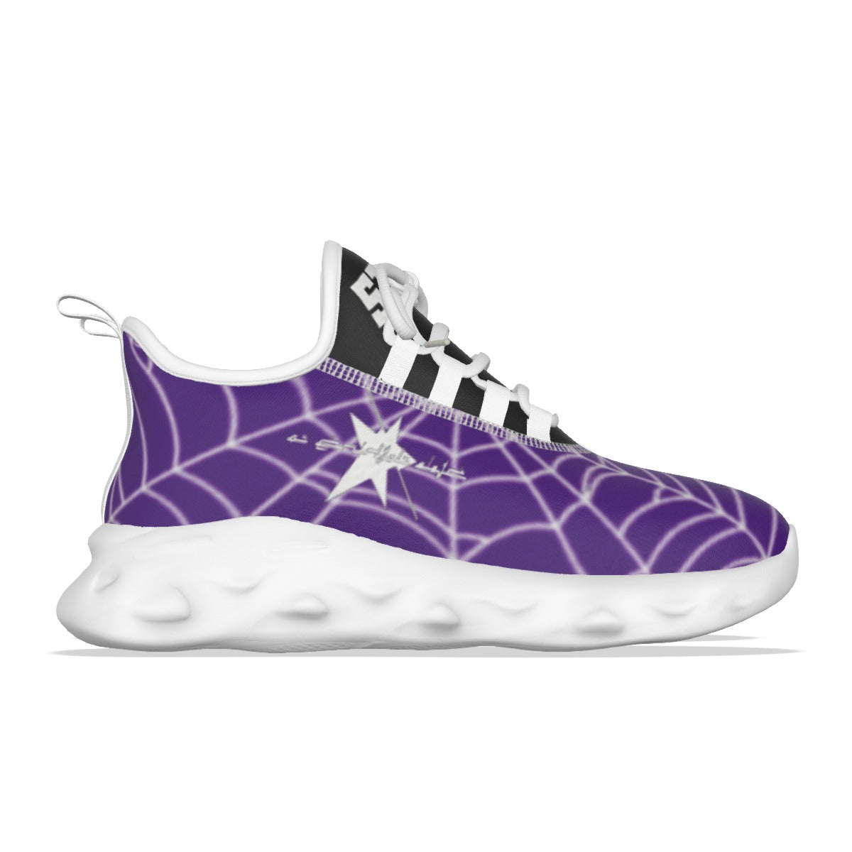 Stolo Clothing Co WEB LIFE STEPPERS Light Active Shoes  [ PURPLE ]