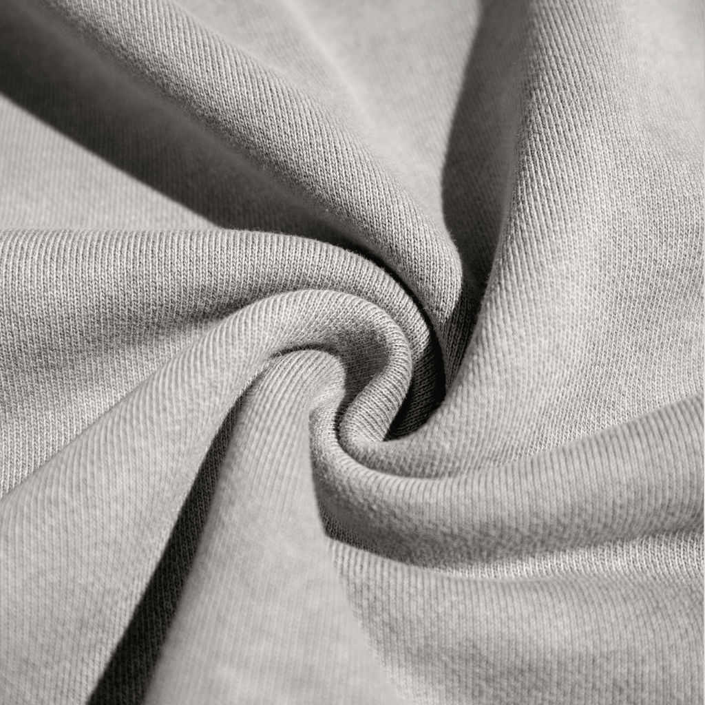Stolo Clothing Co PREYING NUN Cropped Heavyweight Washed Raw-Edge Crew Neck Sweatshirt (380GSM)