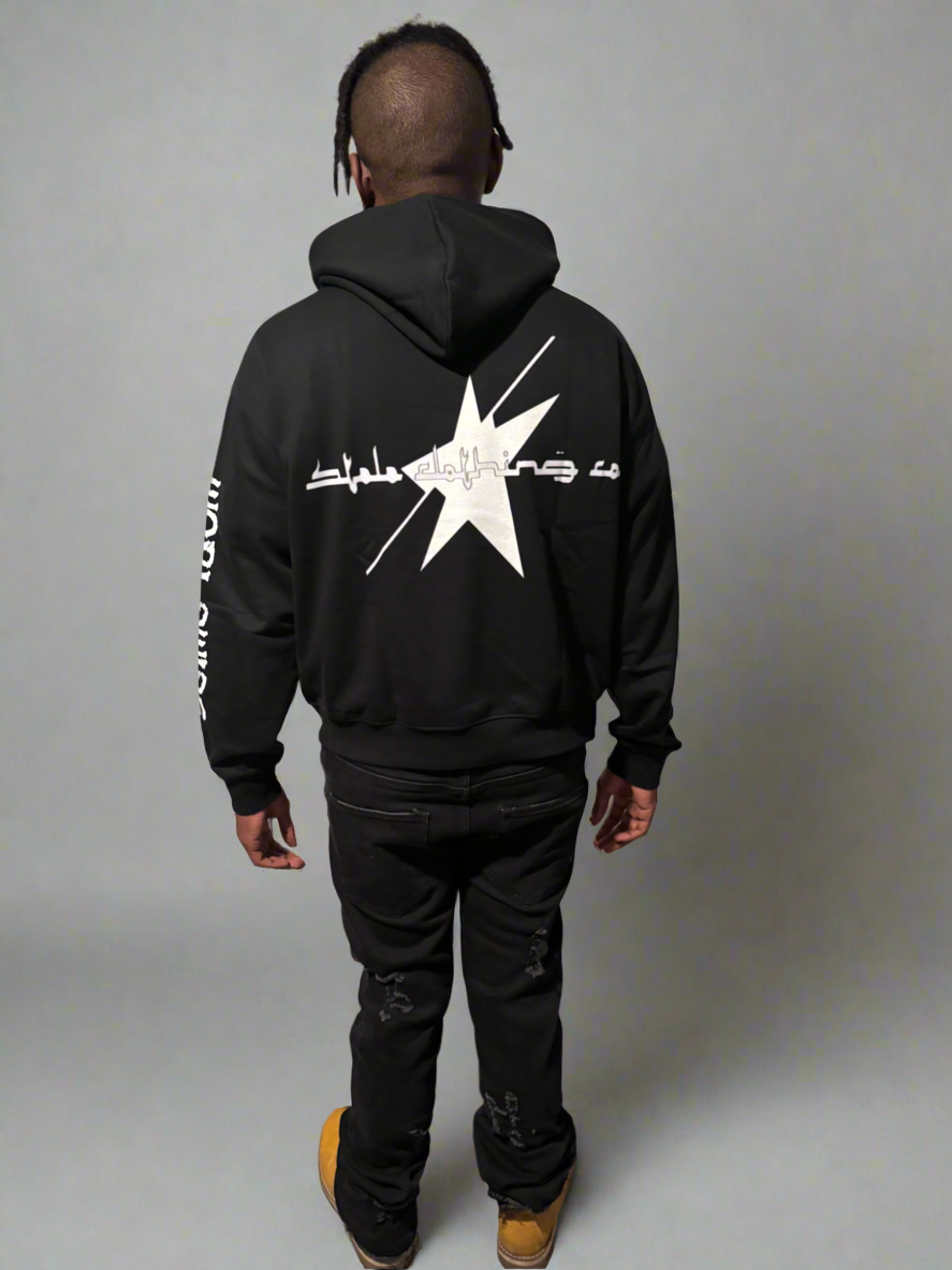 Stolo Clothing Co LUV U X WORLDWIDE Heavyweight Cropped Hoodie