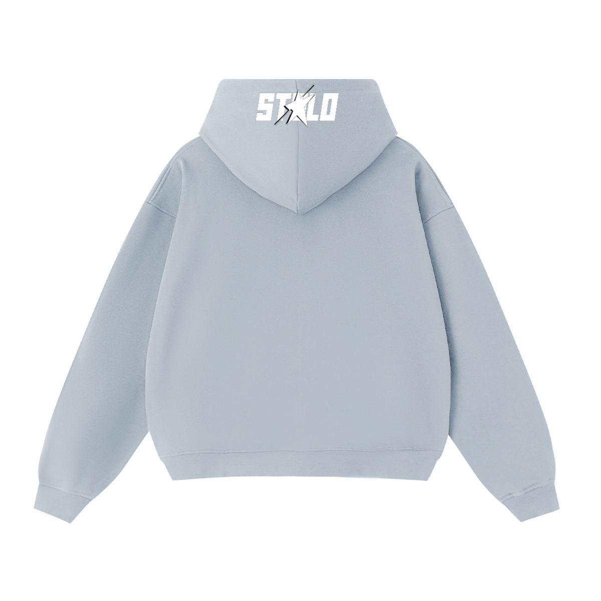 Stolo Clothing Co PREYING NUN Heavyweight Cropped Double Zip-Up Hoodie (460GSM)