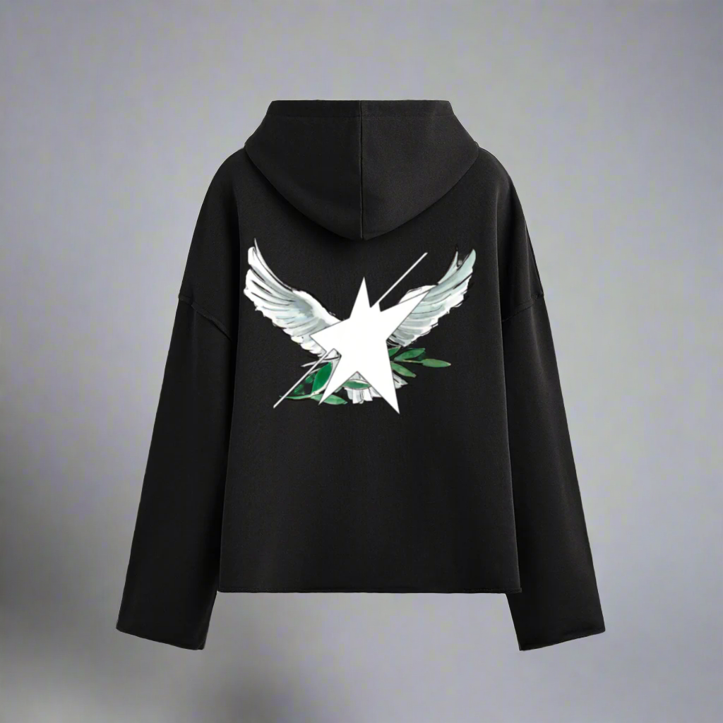 Stolo Clothing Co Birdies Minimalistic Super Oversized Boxy Hoodie