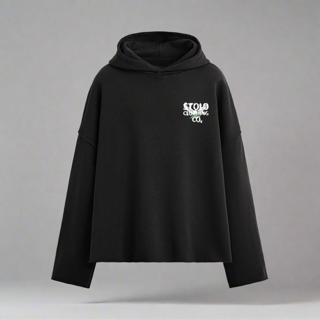 Stolo Clothing Co Birdies Minimalistic Super Oversized Boxy Hoodie
