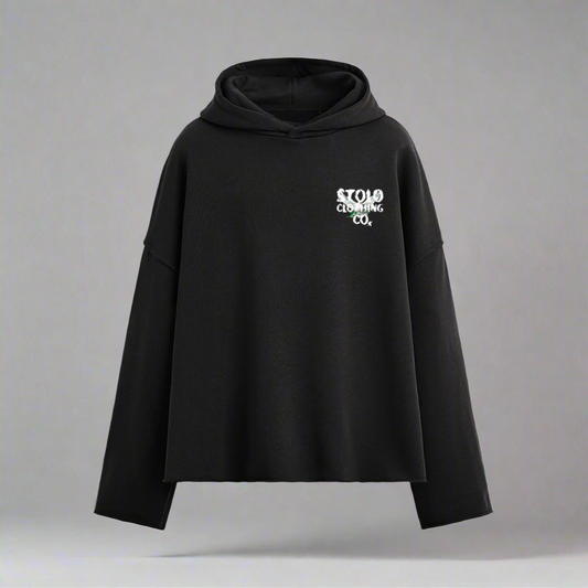 Stolo Clothing Co Birdies Minimalistic Super Oversized Boxy Hoodie
