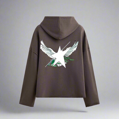 Stolo Clothing Co Birdies Minimalistic Super Oversized Boxy Hoodie