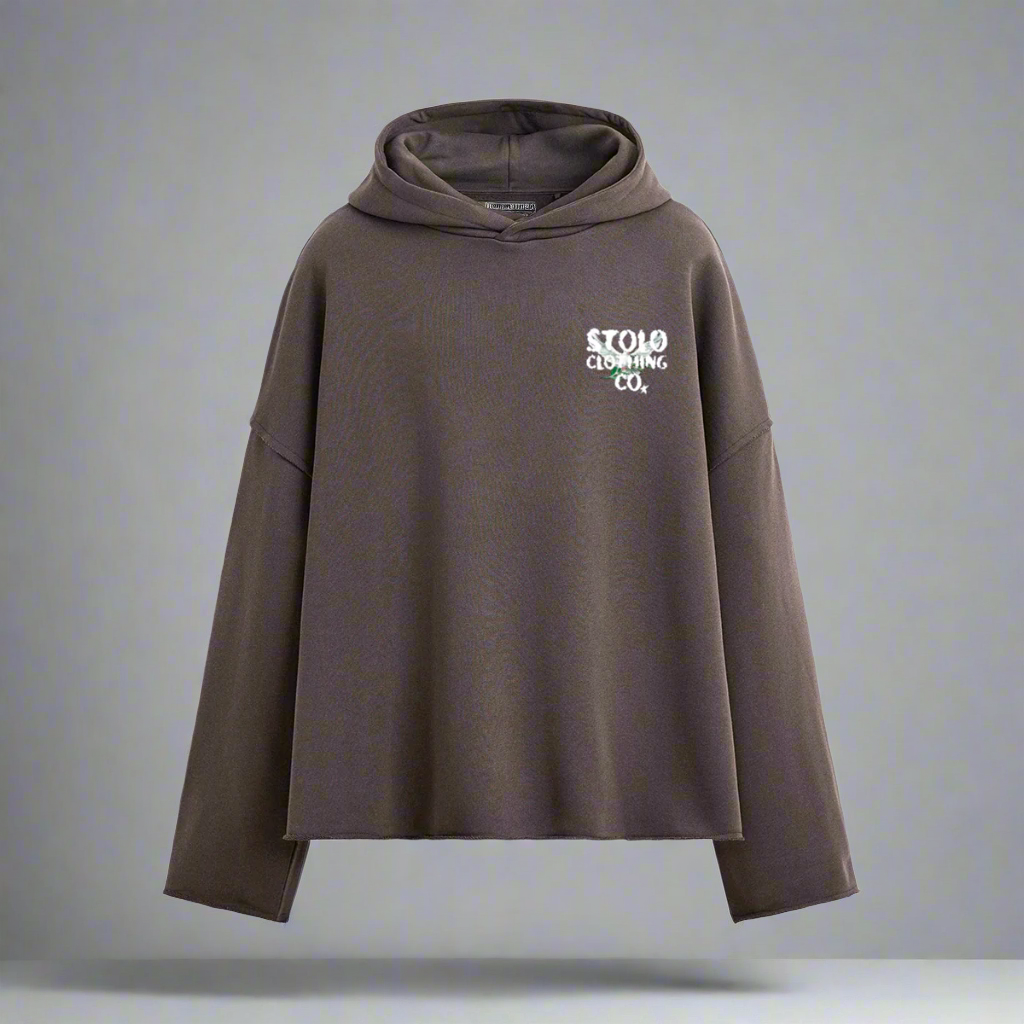 Stolo Clothing Co Birdies Minimalistic Super Oversized Boxy Hoodie