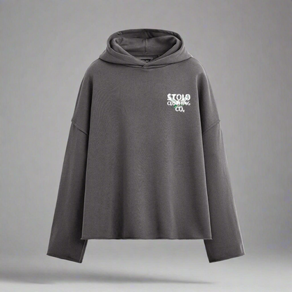 Stolo Clothing Co Birdies Minimalistic Super Oversized Boxy Hoodie