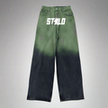 Stolo Clothing Co STARCHILD Aurora Baggy Unisex Faded Green Denim Jeans