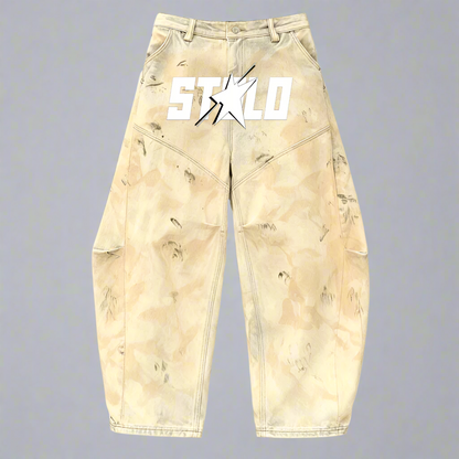 Stolo Clothing Co STARCHILD 1 OF 1 Unisex Curved Blade Baggy Jeans