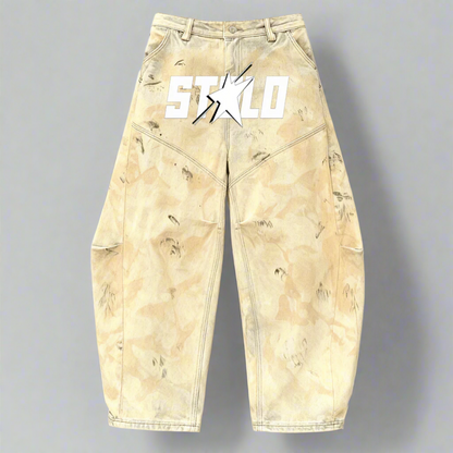Stolo Clothing Co STARCHILD 1 OF 1 Unisex Curved Blade Baggy Jeans