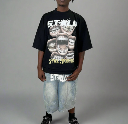 Stolo Clothing Co STILL SHINNING Oversized Cropped Boxy Tee