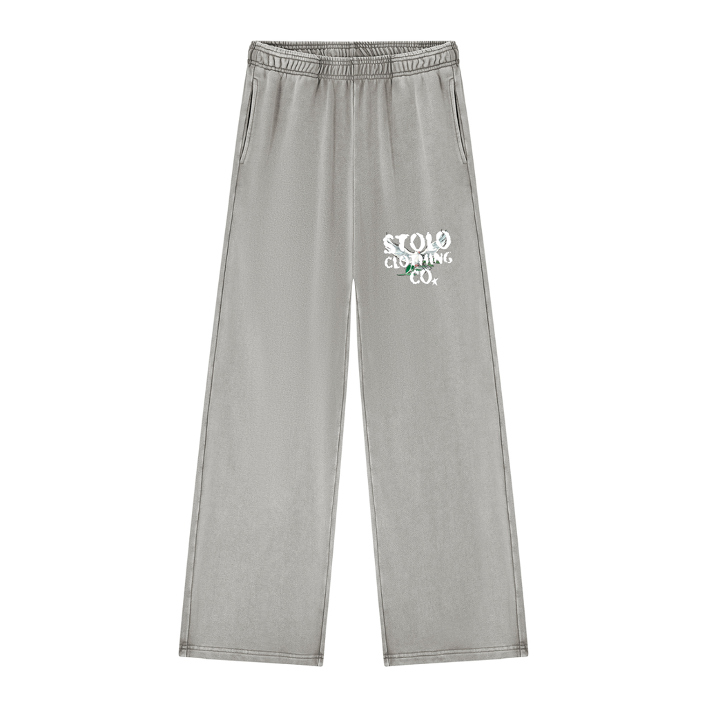 Stolo Clothing Co BIRDIES Minimal Mineral Wash Cropped Set