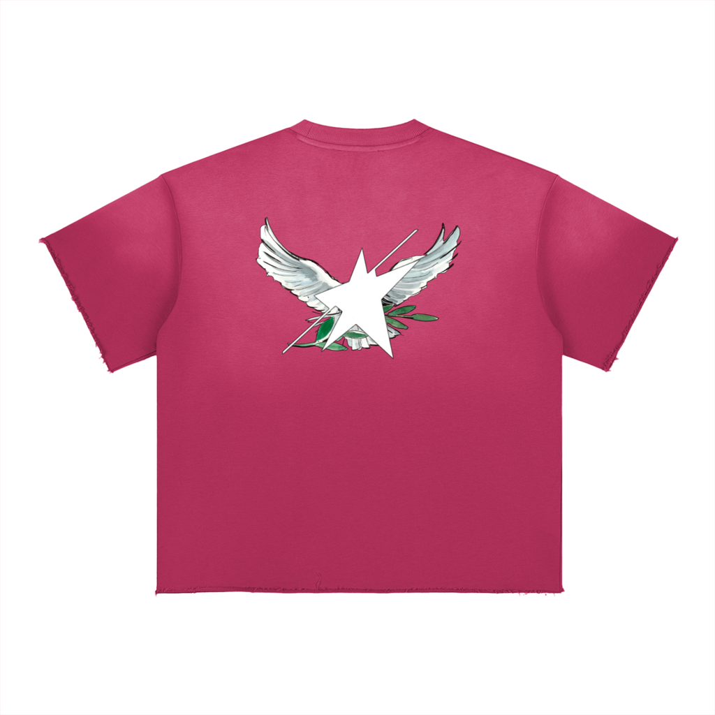 Stolo Clothing Co Birdies Sun Faded Raw Edge Tee