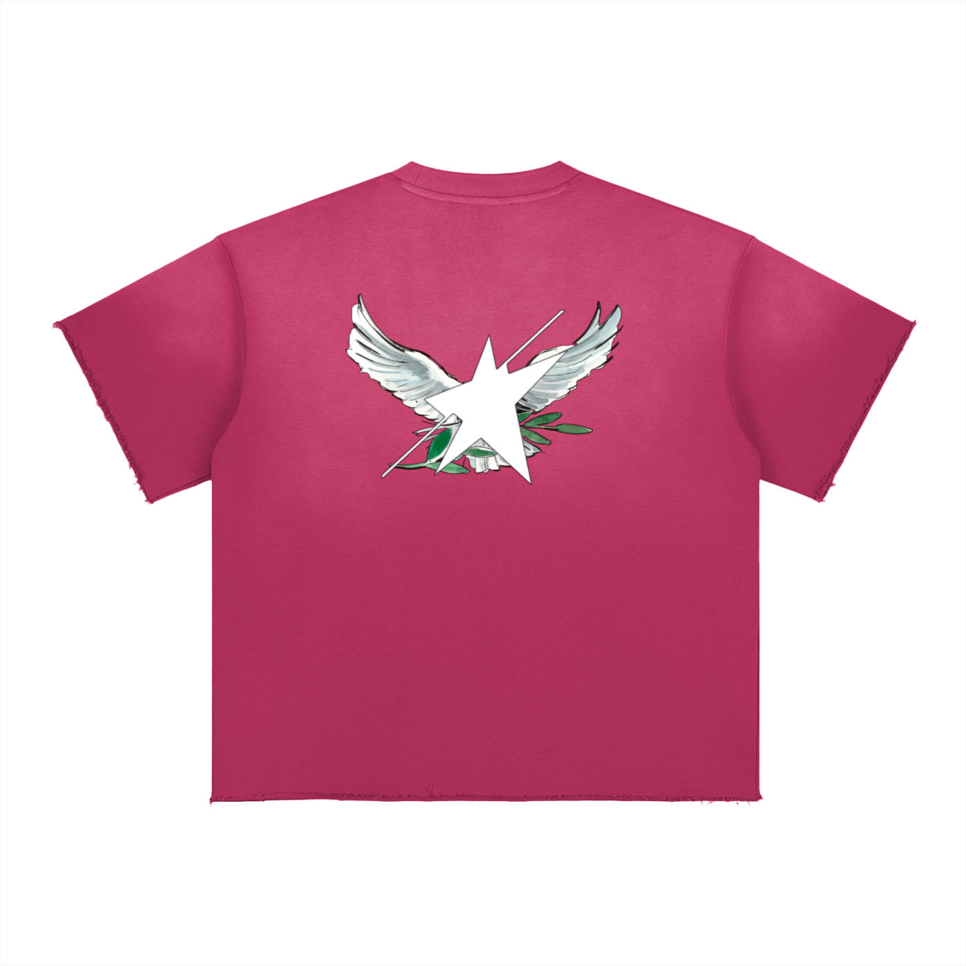 Stolo Clothing Co Birdies Sun Faded Raw Edge Tee