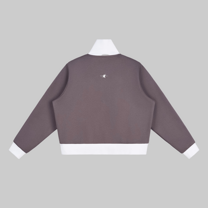 Stolo Clothing Co STARCHILD Fleece Cropped Track Jacket