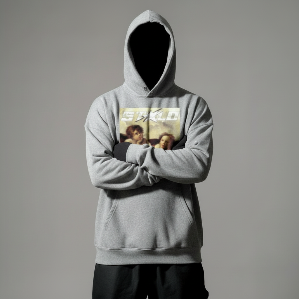 Limited Edition Stolo Clothing Co Baby Angels Super Oversized Angel Hoodie