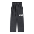 Stolo Clothing Co STARCHILD Double Waist Band Raw Edge Vintage Washed Baggy Sweatpants