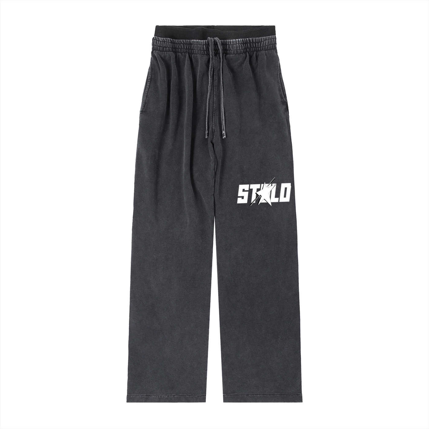 Stolo Clothing Co STARCHILD Double Waist Band Raw Edge Vintage Washed Baggy Sweatpants