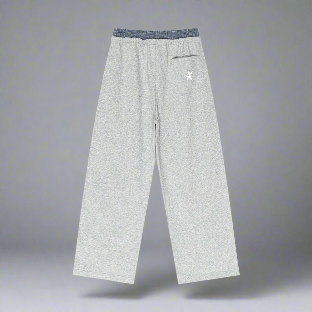 double waist band,boxer waistband,unisex,baggy joggers,sweatpants