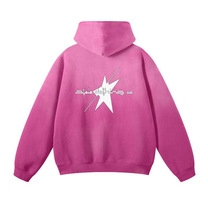 Stolo Clothing Co STARCHILD Easter Pink Oversized Fleece Hoodie