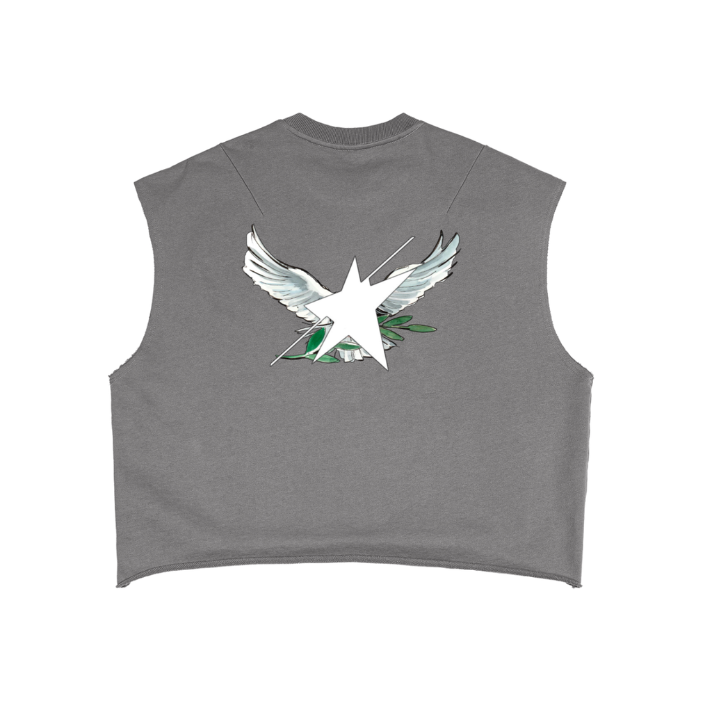 Stolo Clothing Co Birdies Minimalistic French Terry Boxy Tank Top Tee