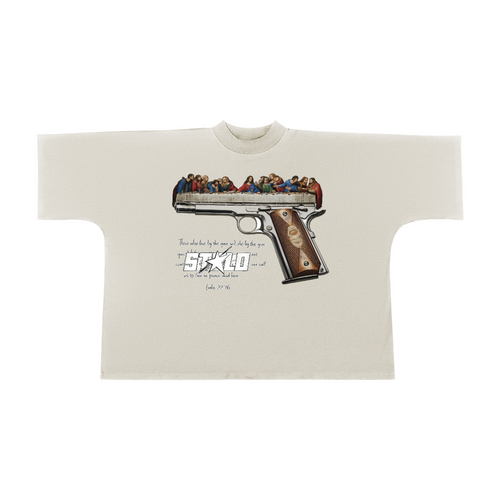 Stolo Clothing Co LUKE 22:36 Oversized Boxy Tee