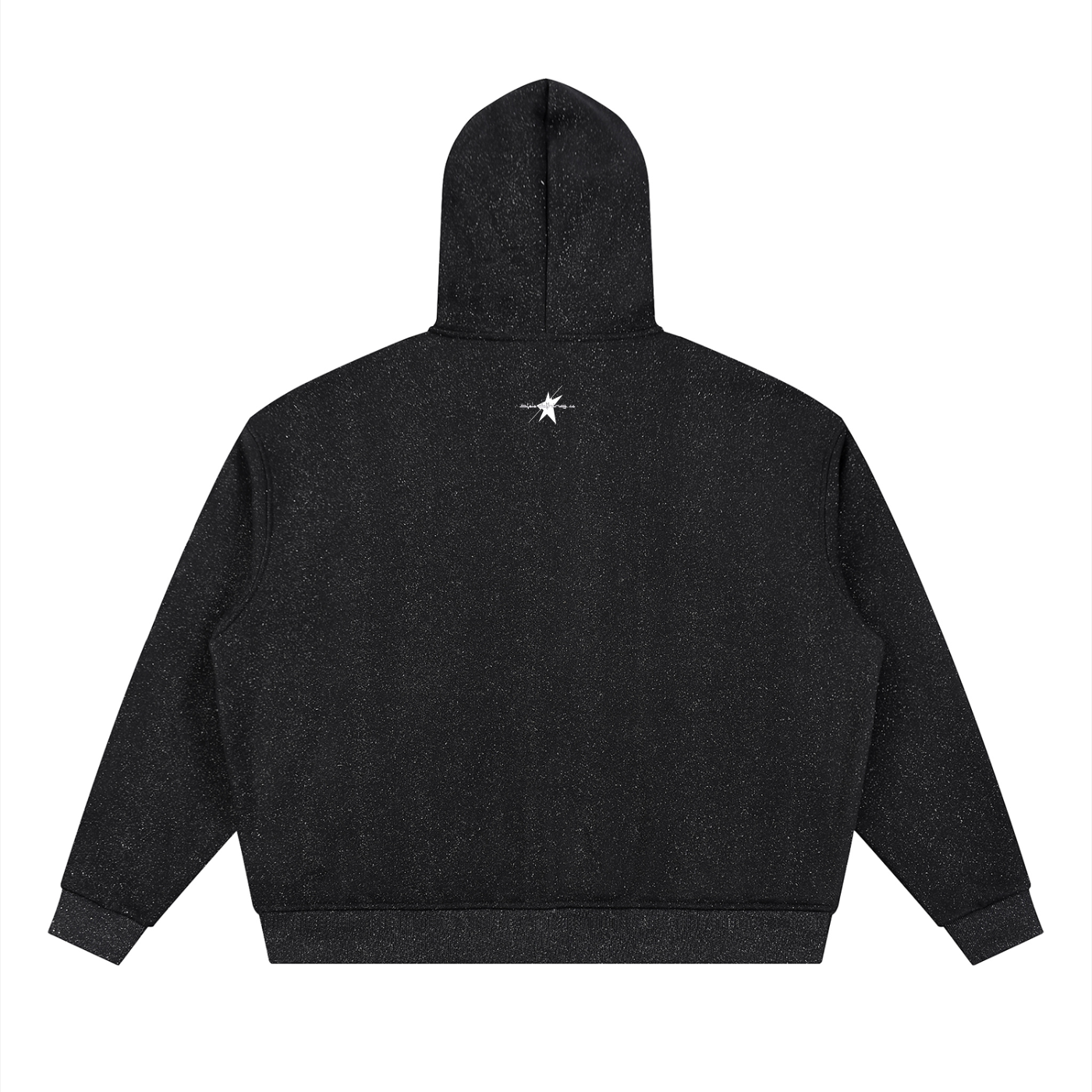 Stolo Clothing Co Starchild Reborn Diamond Dust Full Zip Boxy Hoodie