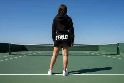 Stolo Clothing Co STARCHILD Back Print Hip Huggin Drawstring Skirt