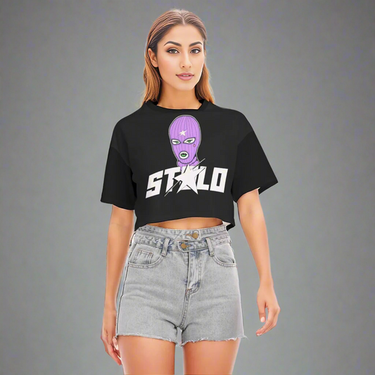 Stolo Clothing Co SKI FEVER STARCHILD  Crop Tee