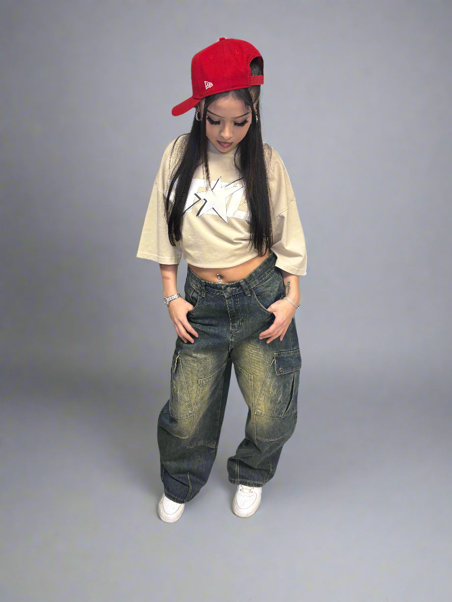 Stolo Clothing Co STARCHILD Hand-Frayed Boxy Tee