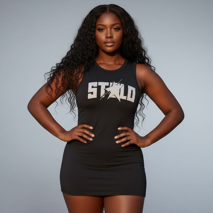Stolo Clothing Co STARCHILD Sheer Mesh Bodycon Dress